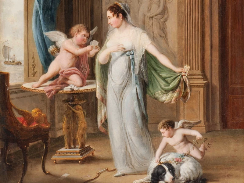 1773-Pieter Fontijn - Allegoria dell'amore